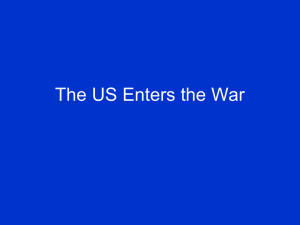 US Enters WWI: Army, Navy, Weapons & Costs
