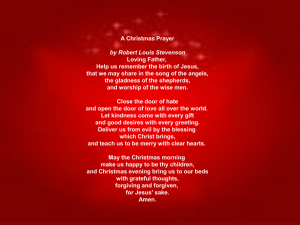 Christmas-Prayer