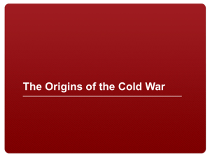 Cold War PPT