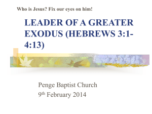 Slides - Penge Baptist Church