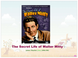 The Secret Life of Walter Mitty: Analysis & Outline