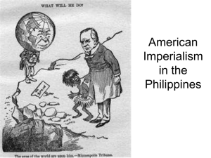 American Imperialism in the Philippines Presentation