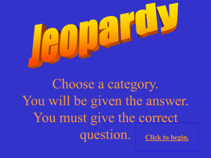 jeopardy social studies of US