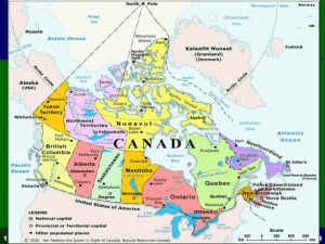 Canada: History, Culture, and Geographic Issues