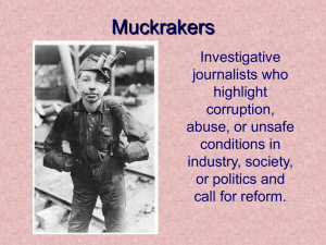 Muckrakers - Binghamton City School District