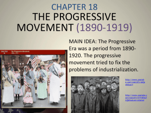 Progressive Movement (1890-1919): Reforms & Key Figures