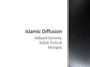 Islamic Diffusion - Mounds View School Websites