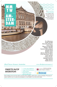 MM T W AM- STER- DAM
