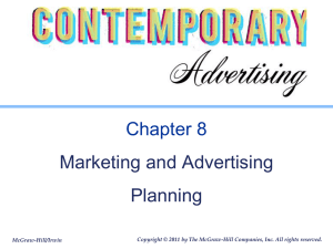 Marketing & Advertising Planning: Top-Down, Bottom-Up, IMC