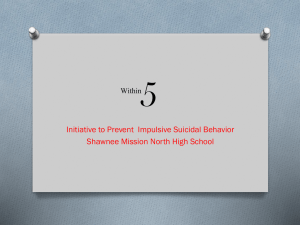 Suicide Prevention "Within 5"