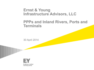 PPP in Ports & Terminals: Project Delivery & Finance