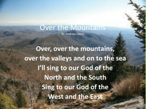 Over the Mountains By Andrew Chinn