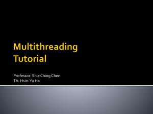 Multithreading
