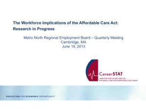 PowerPoint - Metro North Regional Employment Board
