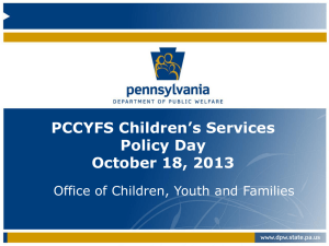 OCYF Policy Day Presentation