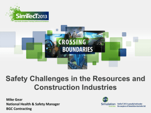 Mike Gear - "Training for Workplace Safety"