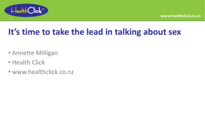 It`s time to take the lead talking about sex