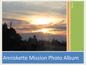 Ministry Power Point (large file)