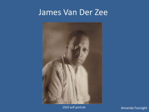 James Van Der Zee