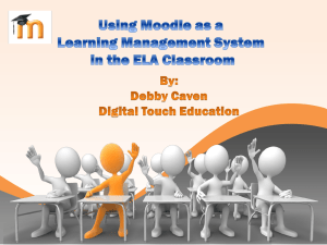 ELA and Moodle