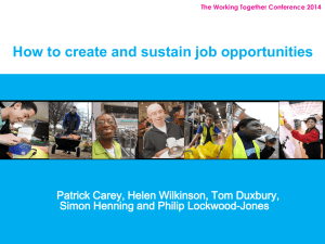 The Working Together Conference 2014