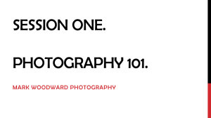 Photography Workshop 1 (MS PowerPoint