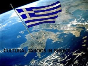 Greek Cultural Taboos: A Guide to Etiquette and Customs