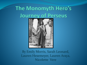 Perseus's Journey: A Monomyth Hero's Tale