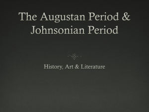 Augustan & Johnsonian (Junaid & Josh)