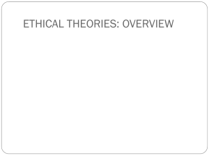 Module 1 Normative Ethics