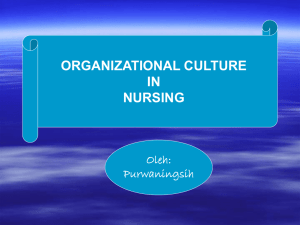responsibility of health care organization