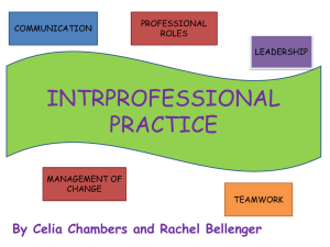 OT in non-traditional settings/The diversity of OT skills/OT