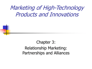 Marketing of High-Technology Products and Innovations Jakki J. Mohr