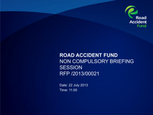 Briefing session presentation for PR Media