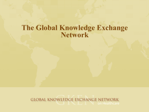 information. - Global Knowledge Exchange Network