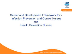 Career and Development Framework for Infection Prevention and