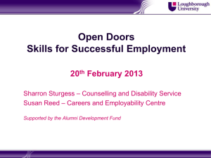 Disclosure in the recruitment process