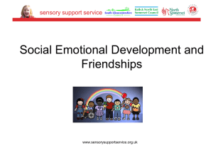 Social emotional development