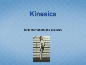 Kinesics