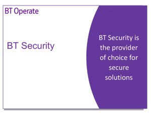 security performance