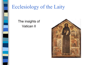 Ecclesiology of the Laity