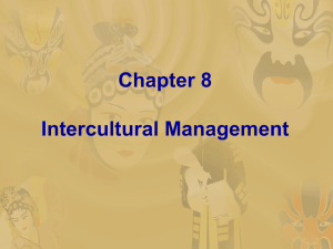 Chapter 8 Intercultural Management