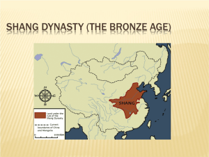 Shang Dynasty