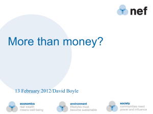 David Boyle presentation  - Co