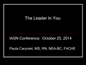 IASN_ Leadership – Carynski