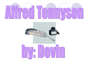 Alfred Tennyson