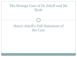 Jekyll and Hyde Summary Notes: Duality & Morality
