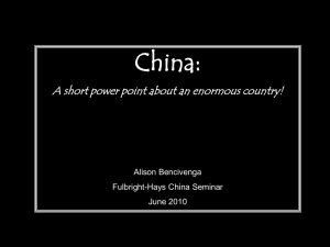 Modern China