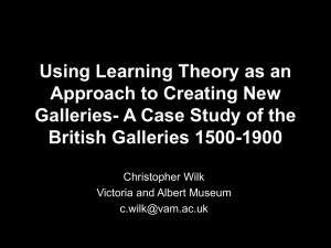 British Galleries Victoria & Albert Museum London