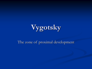 Vygotsky Scaffolding